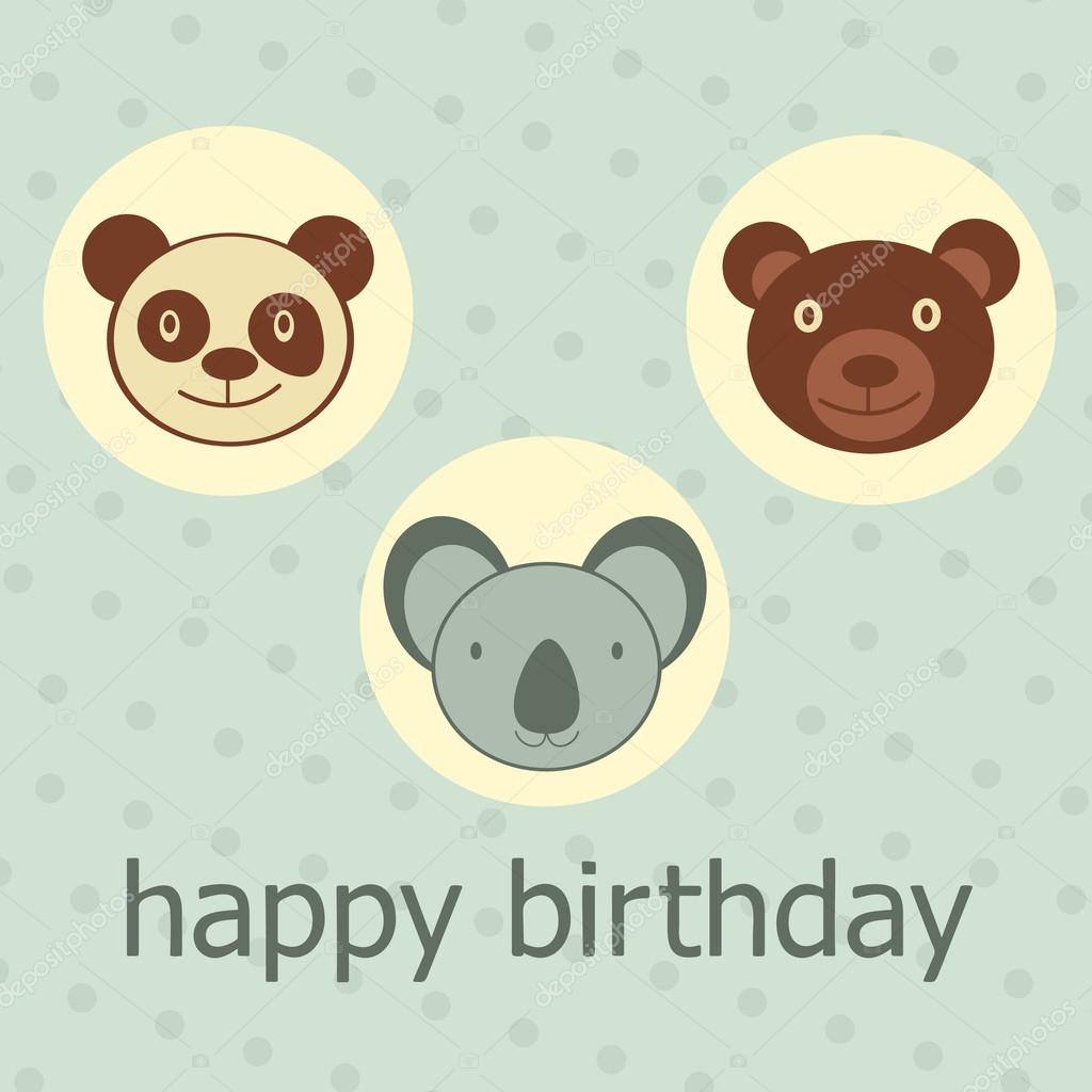 Картинки с днем рождения   фото животных (3)