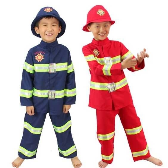 Костюм пожарника для детей своими руками003
