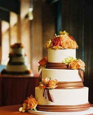 Красивые фото свадебного торта в осеннем стиле (19)