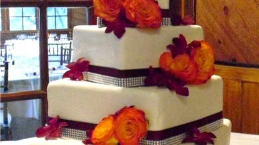 Красивые фото свадебного торта в осеннем стиле (2)