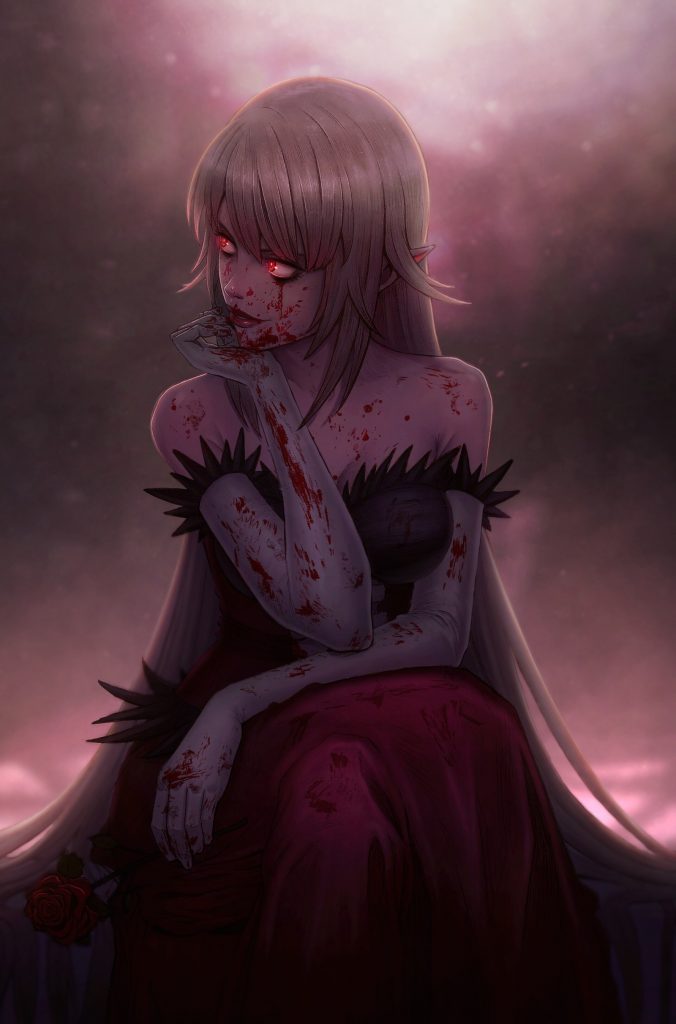 Кровавый аниме арт - лучшие изображения (7)