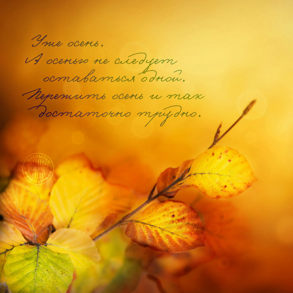Открытки про осень со стихами для детей (17)