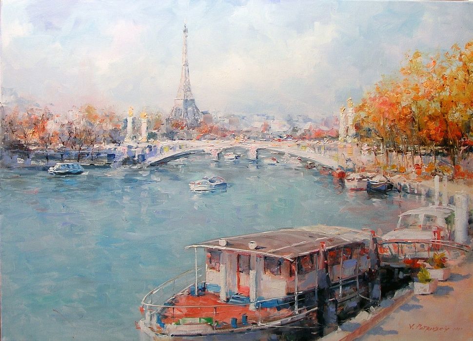 Париж картинки рисованные   35 рисунков (6)