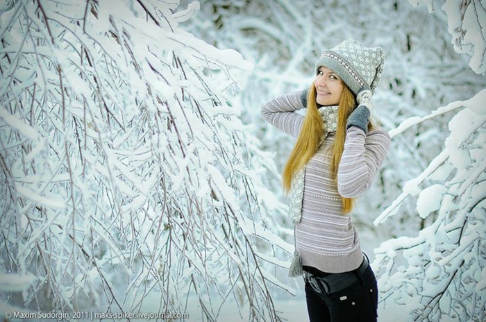 Позы для фото на улице зимой - подборка 32 картинки (1)