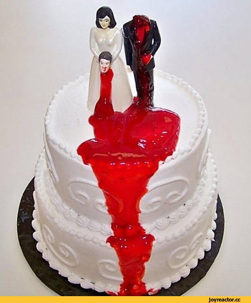 Прикольные картинки торты на свадьбу   идеи с фото (26)