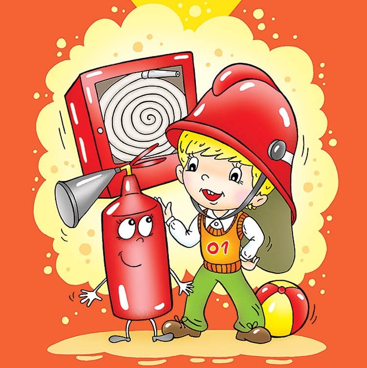 Противопожарная безопасность картинки детские - подборка (22)