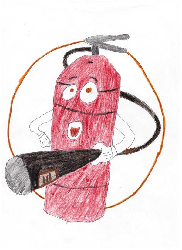 Рисунки по пожарной безопасности для детей своими руками (4)