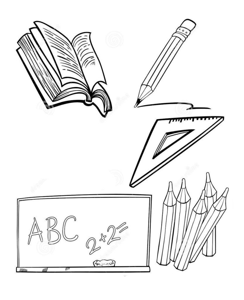 Рисунки про школу и на школьную тематику карандашом023
