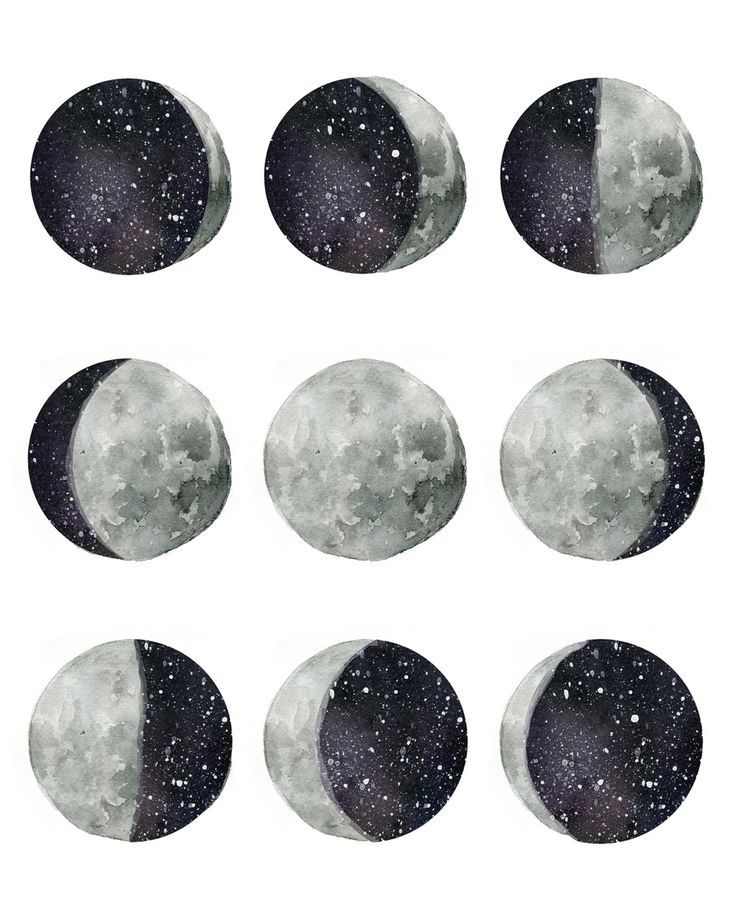 Удивительные картинки все фазы луны (1)