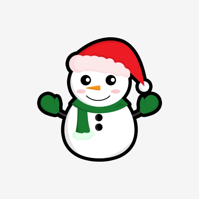 Красивые и милые рисунки снеговиков (1)
