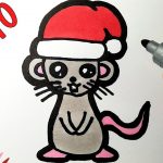 Красивые картинки про Новый год крысы 2020 для срисовки