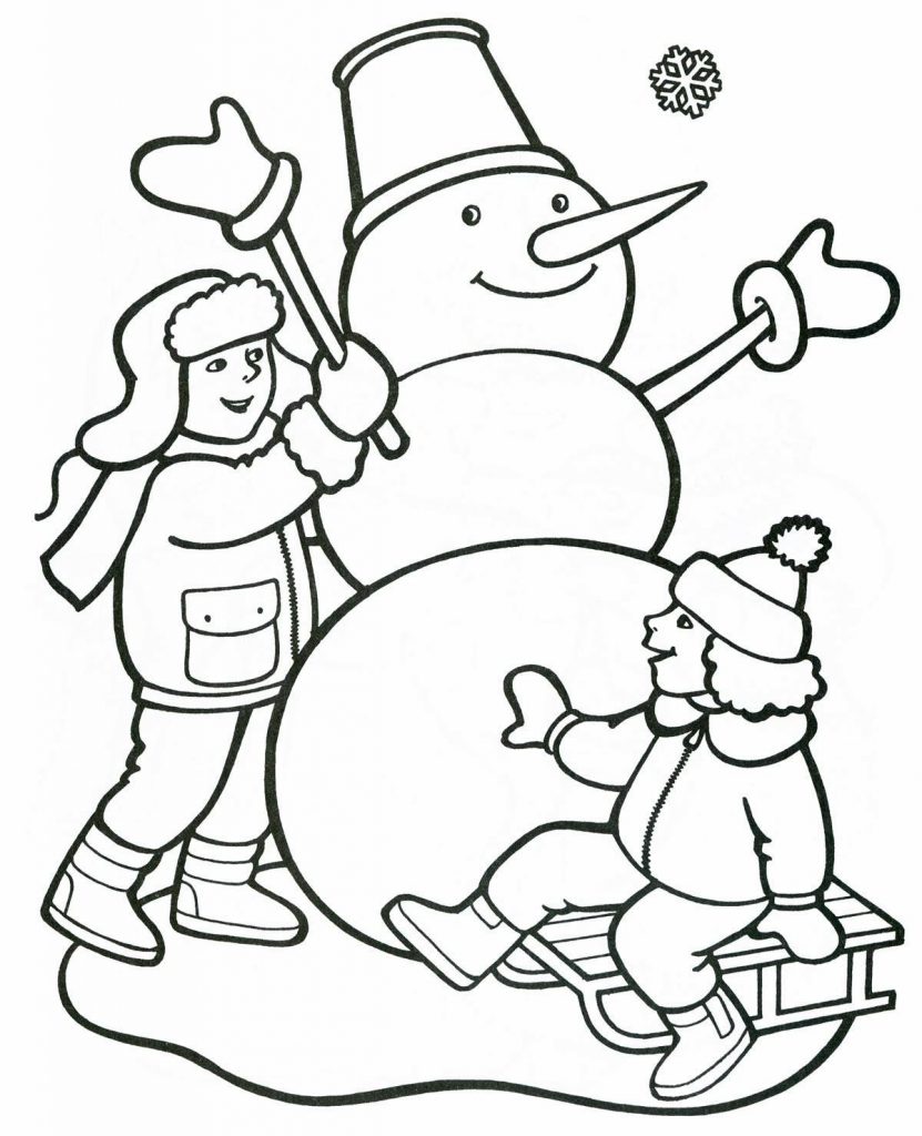 Красивые рисунки зимы для детей карандашом (2)