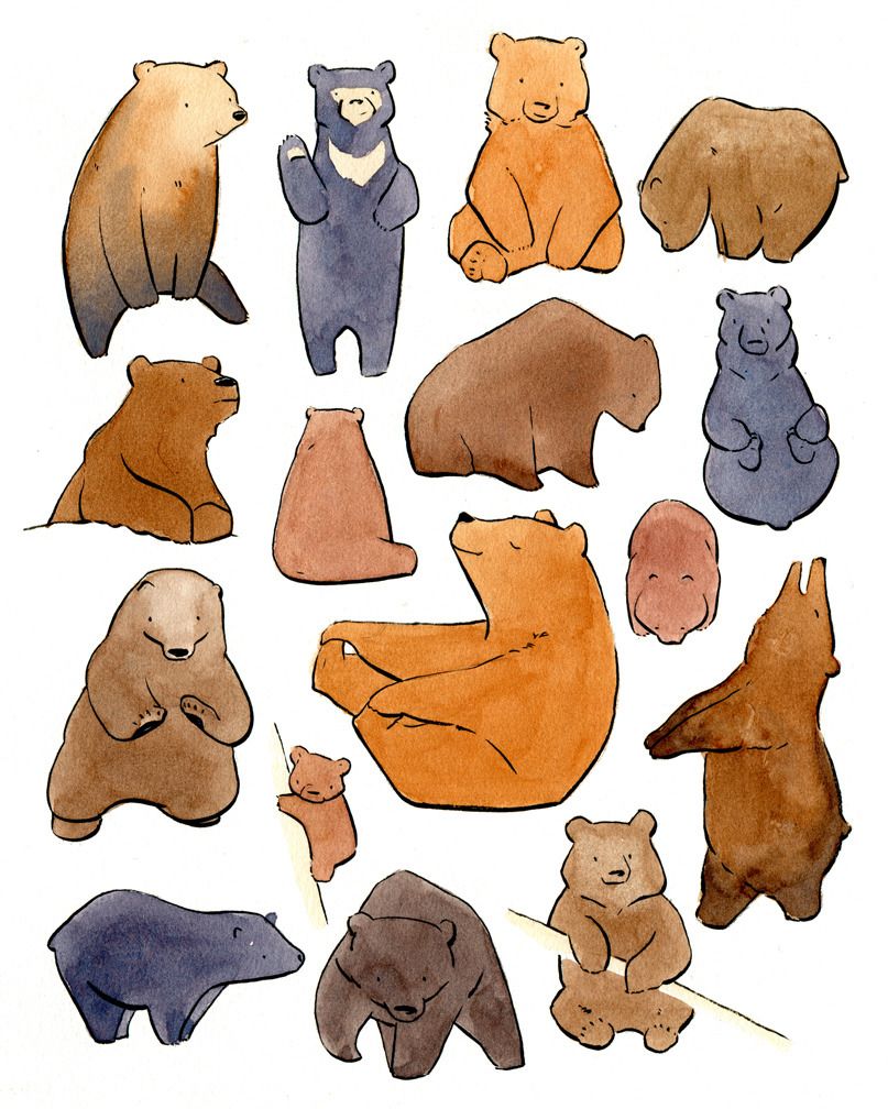 Картинки сказочного медведя для детей (12)