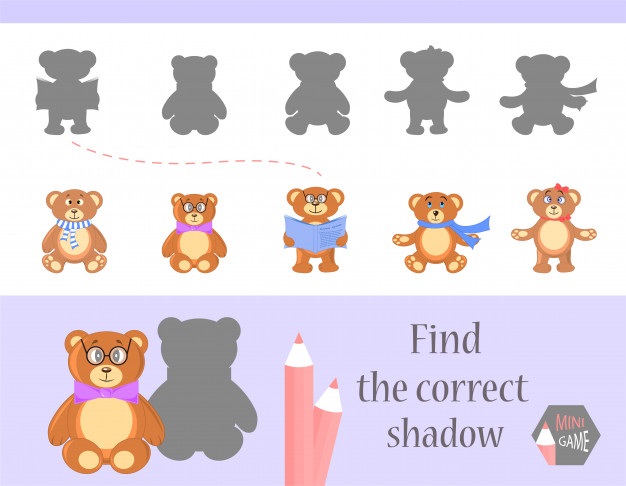 Картинки тени животных для детей (2)
