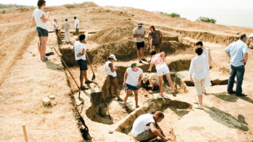 Рассказ о работе археологов