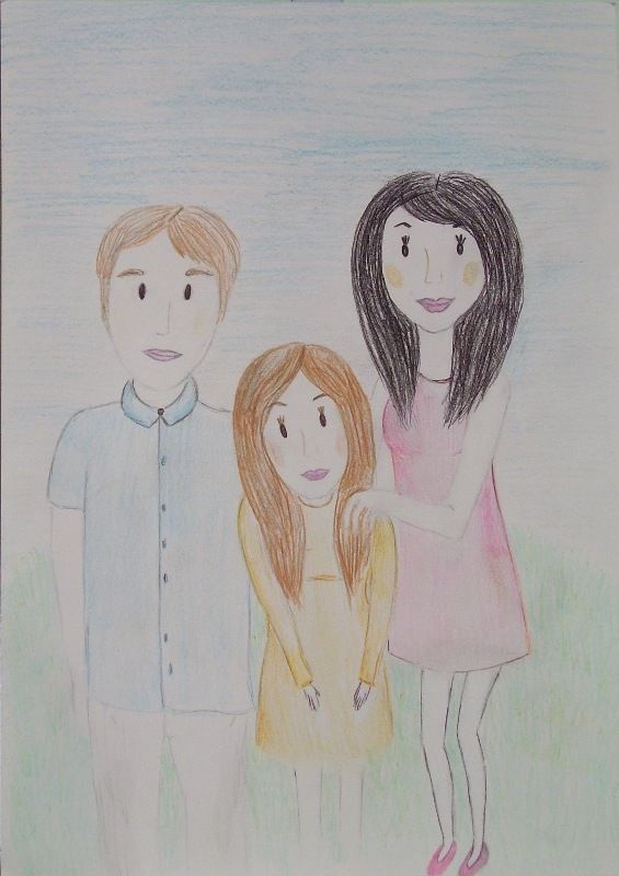 Рисунок моя семья в школу (20)