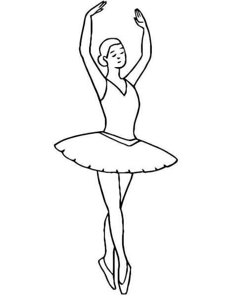 Балерина рисунок для детей (1)