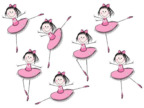 Балерина рисунок для детей (12)