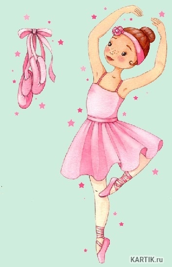 Балерина рисунок для детей (21)