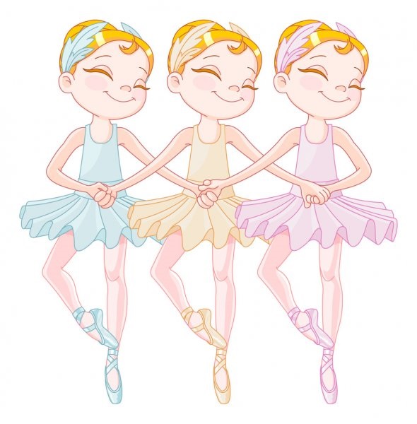Балерина рисунок для детей (9)