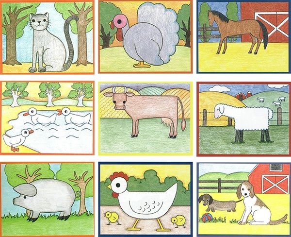 Картинки ферма для детей (13)