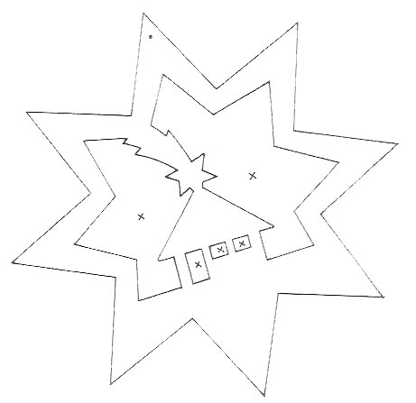 Картинки шаблоны звезды (13)