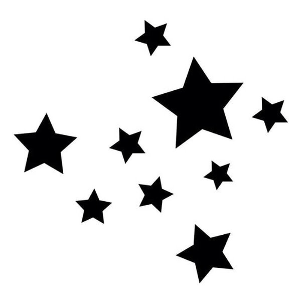 Картинки шаблоны звезды (15)