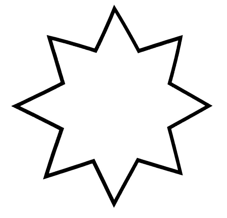 Картинки шаблоны звезды (3)