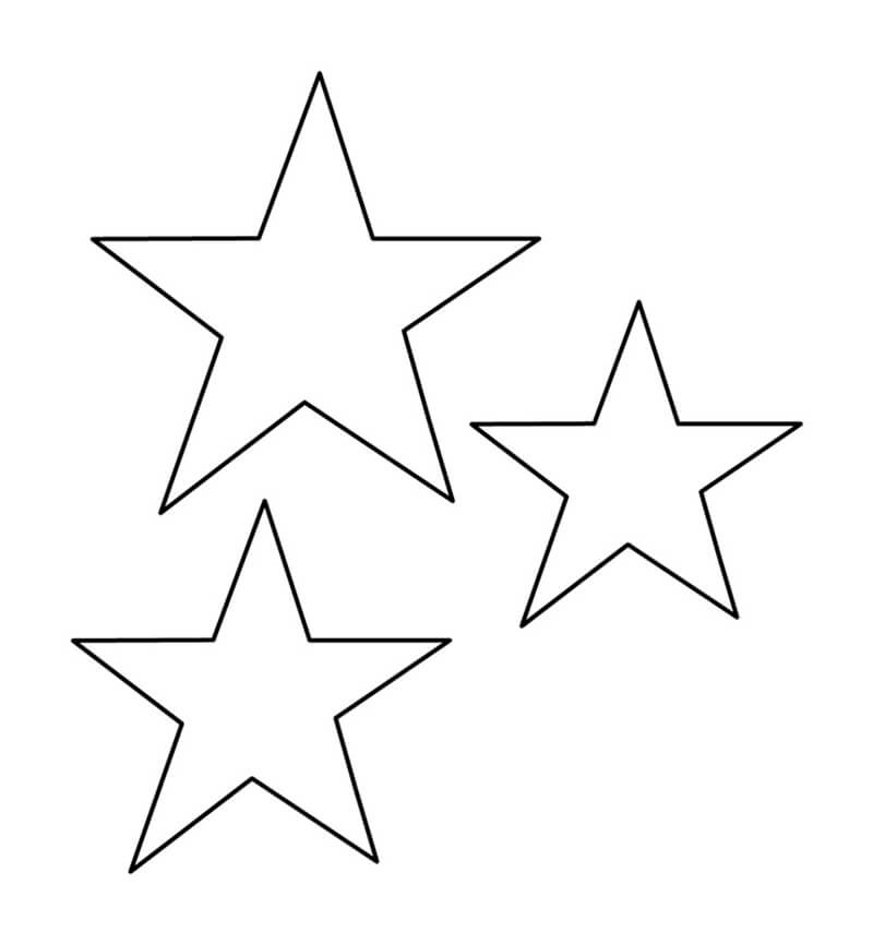 Картинки шаблоны звезды (5)
