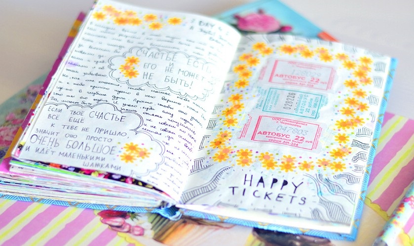 Красивые идеи для личного дневника (14)