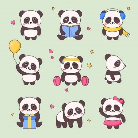 Нарисованные картинки панды (21)
