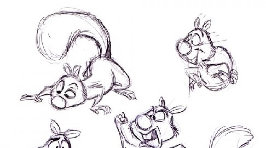 Рисунки карандашом милые животные - подборка (1)