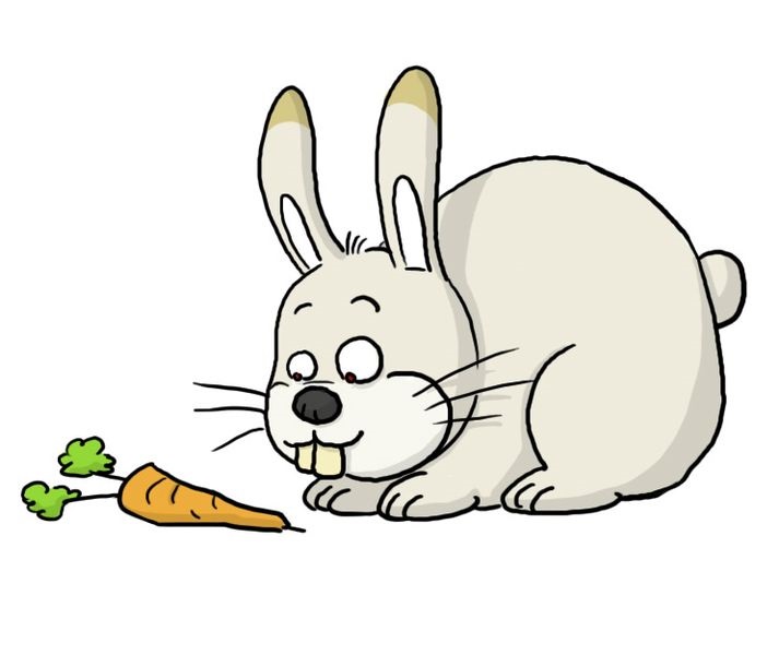 Рисунки кролики для детишек (15)