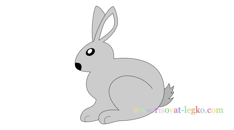 Рисунки кролики для детишек (21)