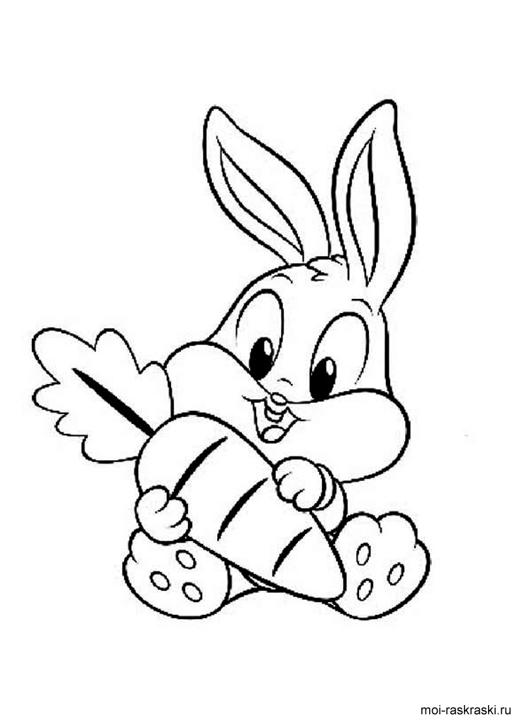 Рисунки кролики для детишек (28)