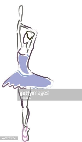 Эскиз балерины картинки (17)