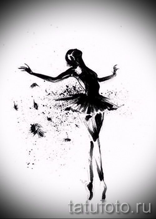 Эскиз балерины картинки (2)