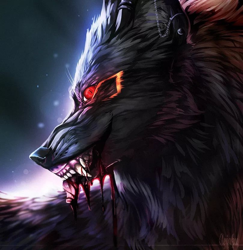 Картинки волк на аву (16)