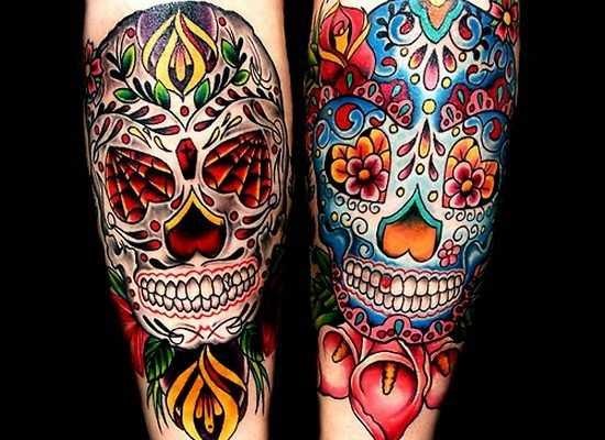 Красивые мексиканские татуировки (9)