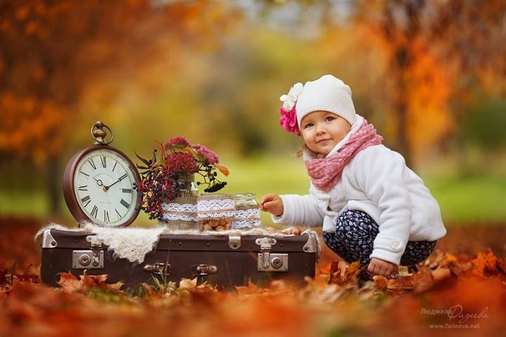 Осенняя фотография ребенка (10)