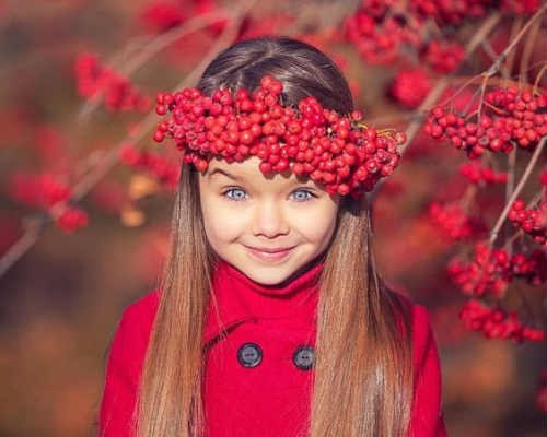 Осенняя фотография ребенка (14)
