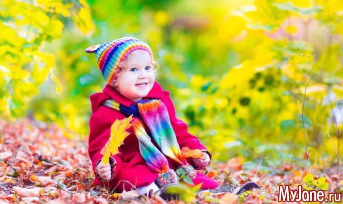 Осенняя фотография ребенка (2)
