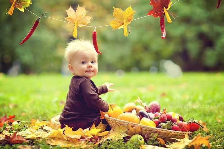 Осенняя фотография ребенка (4)