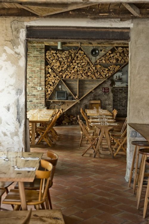 Фото ресторан в деревенском стиле (14)