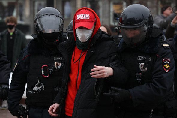 Акция протеста 23 января 2021 года в России фото (8)