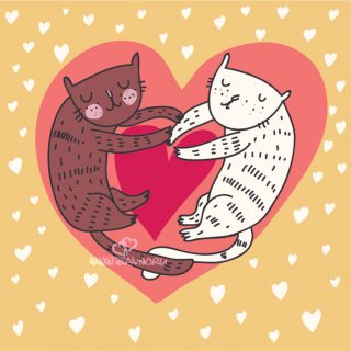 Красивые открытки на 14 февраля День Влюбленных для любимых (16)