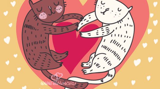Красивые открытки на 14 февраля День Влюбленных для любимых (16)