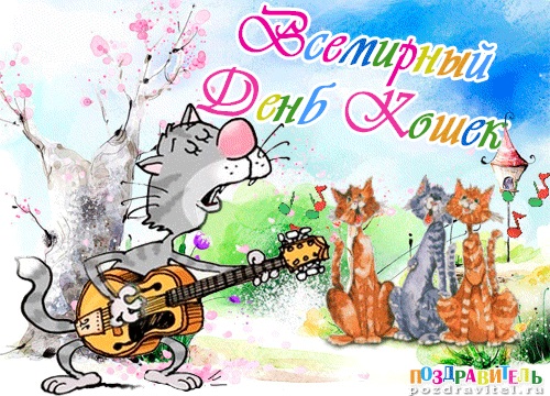 С днем кошек картинки