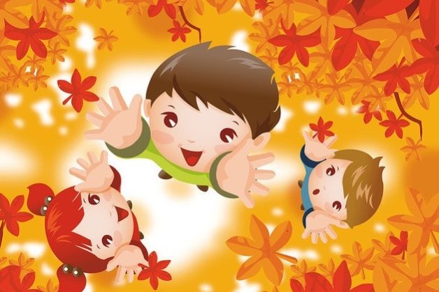 Красивые картинки осенний листопад для детей (12)