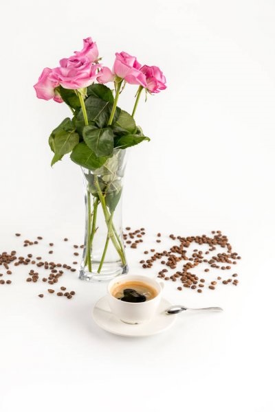 Красивые фото кофе и цветы   большая подборка (26)